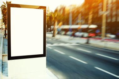 dusk üzerinde kopya alanı ile billboard
