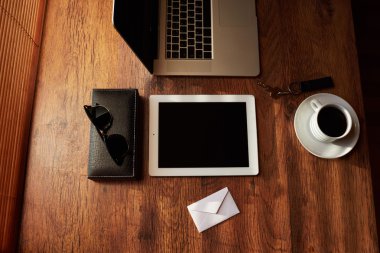 business person accessories and work tools
