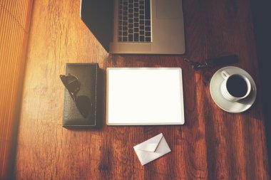 business person accessories and work tools