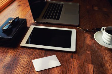 business person accessories and work tools