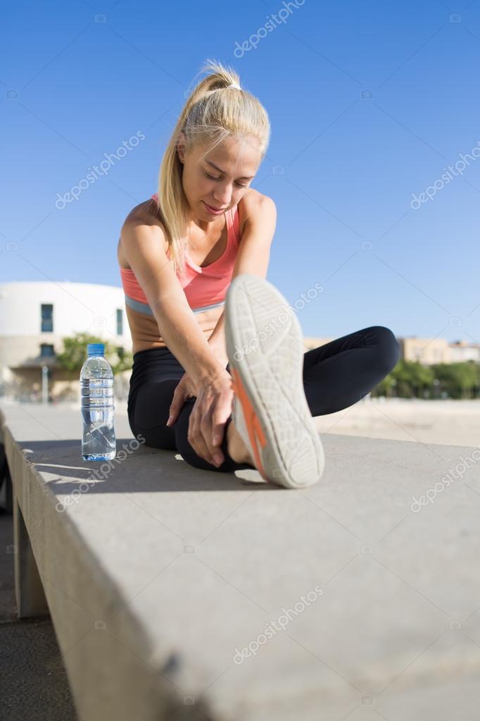 Teen Girl Legs Behind Head