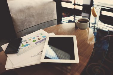 Cell telephone and digital table and documents
