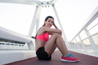 Sporcumuz fiziksel egzersiz sonrası dinlendirici