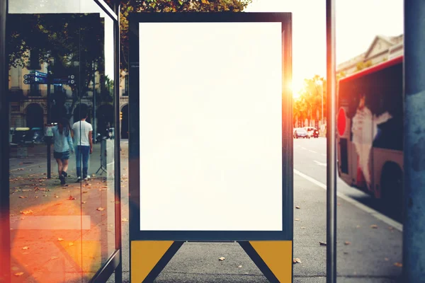 Outdoor em branco com espaço de cópia — Fotografia de Stock