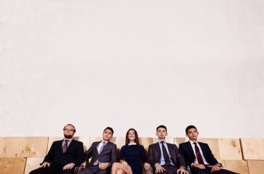 çok etnik iş adamları Office