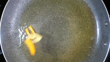 Stir-Frying karışık Alfabe harf, kelime Öğle Yemeği