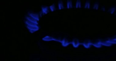 Yanan gaz bir mutfak gaz sobası 4 k