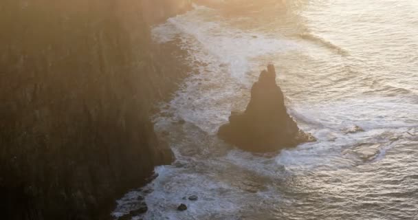 Clare, İrlanda 'da anne kayalıkları — Stok video
