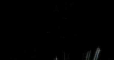 Havai fişek arka plan bulanık peri ışıkları.