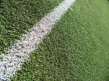 Futbol alan çimen yeşil