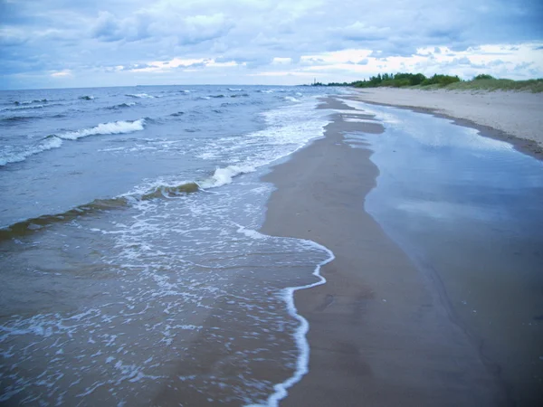 Onda no mar Báltico — Fotografia de Stock