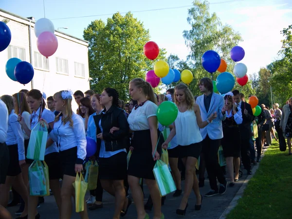 First day of school — Stock Photo, Image