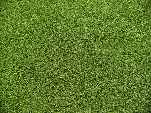 Voetbal veld gras op de groene — Stockfoto