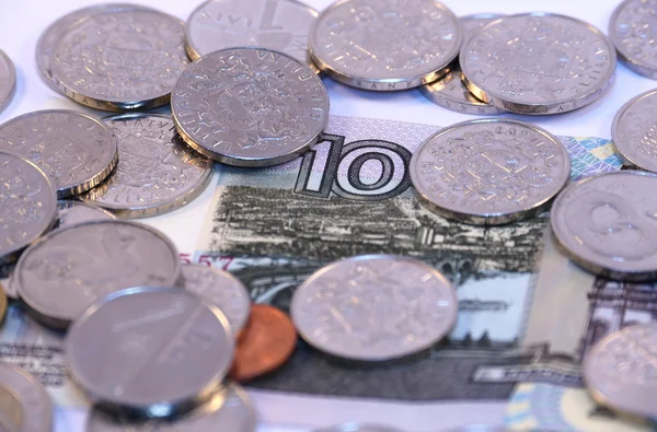 Bunch of coins — Stock Photo, Image