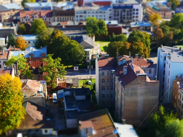 La vista panorámica de Riga, Letonia — Foto de Stock