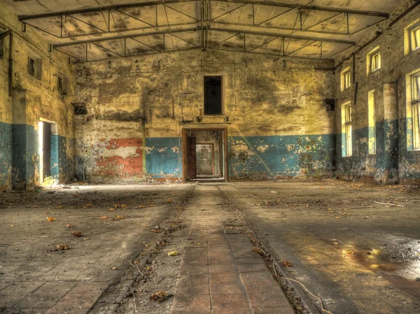 Ancient ruins of military base — Stock Photo, Image