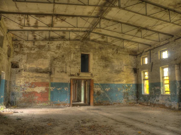 Ancient ruins of military base — Stock Photo, Image