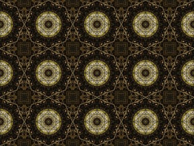 Etnik model. soyut kaleydoskop kumaş tasarımı.