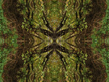 Etnik model. soyut kaleydoskop kumaş tasarımı.