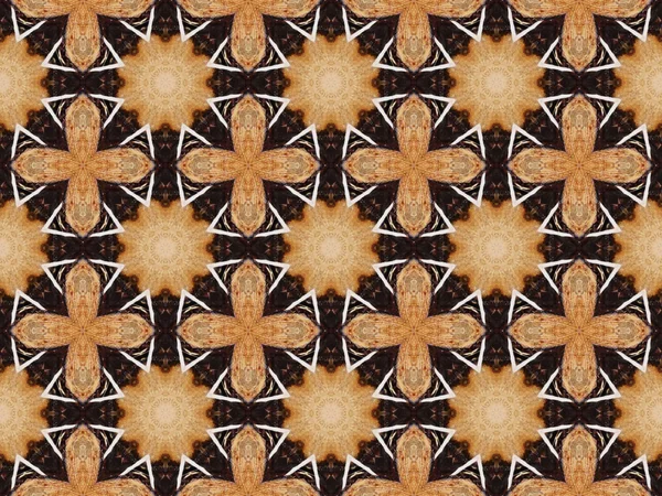 Ethnic pattern. Abstract kaleidoscope  fabric design. — Stock Photo, Image