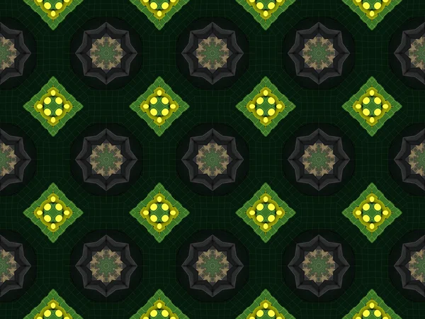Ethnische Muster. abstraktes Kaleidoskop-Stoffdesign. — Stockfoto