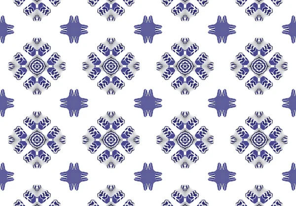 Ethnic pattern. Abstract kaleidoscope  fabric design. — Stock Photo, Image