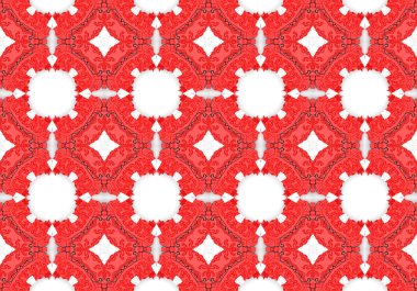 Etnik model. soyut kaleydoskop kumaş tasarımı.