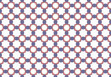 Etnik model. soyut kaleydoskop kumaş tasarımı.