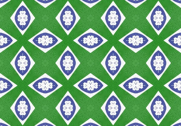 Ethnic pattern. Abstract kaleidoscope  fabric design. — Stock Photo, Image