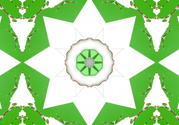 Ethnische Muster. abstraktes Kaleidoskop-Stoffdesign. — Stockfoto