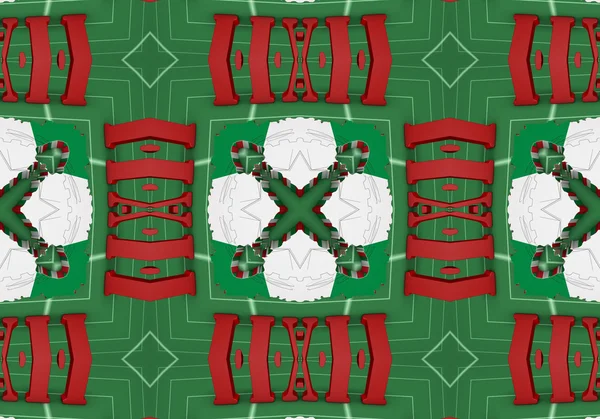 Etnický vzorec. abstraktní kaleidoskop textilie design. — Stock fotografie