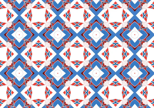 Ethnic pattern. Abstract kaleidoscope  fabric design. — Stock Photo, Image