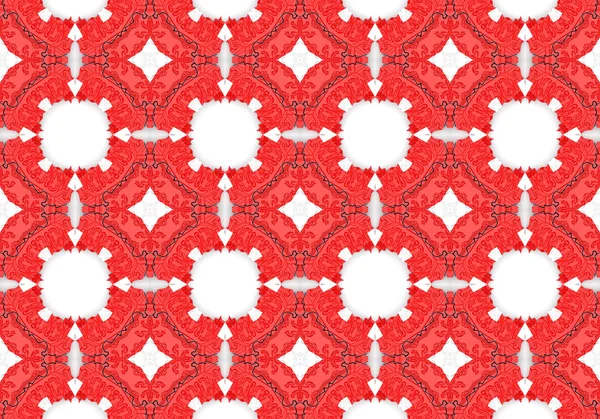 Ethnic pattern. Abstract kaleidoscope  fabric design. — Stock Photo, Image