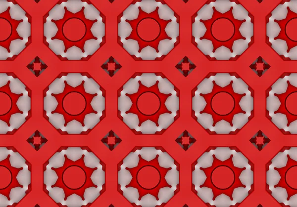 Ethnic pattern. Abstract kaleidoscope  fabric design. — Stock Photo, Image