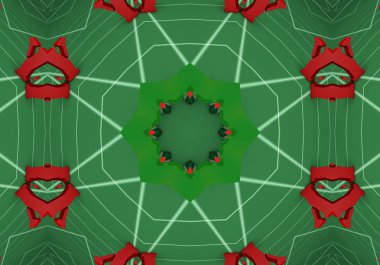 Etnik model. soyut kaleydoskop kumaş tasarımı.