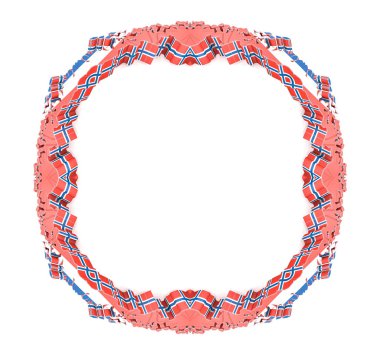 Etnik model. soyut kaleydoskop kumaş tasarımı.