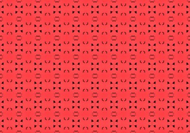 Etnik model. soyut kaleydoskop kumaş tasarımı.