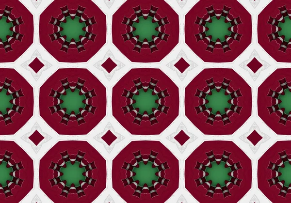 Ethnic pattern. Abstract kaleidoscope  fabric design. — Stock Photo, Image