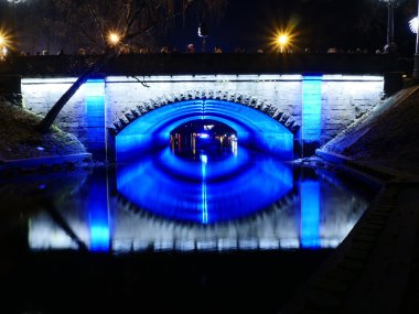 küçük köprü gece görünümü