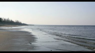 Baltık Denizi, Riga Letonya kum plaj