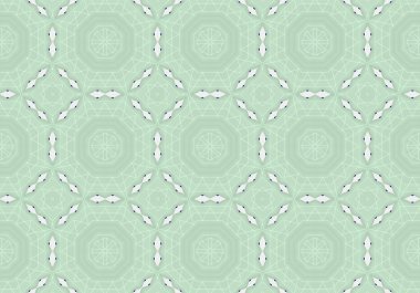 Etnik desen. Soyut kaleydoskop 