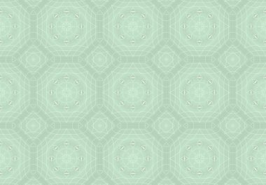 Etnik desen. Soyut kaleydoskop 