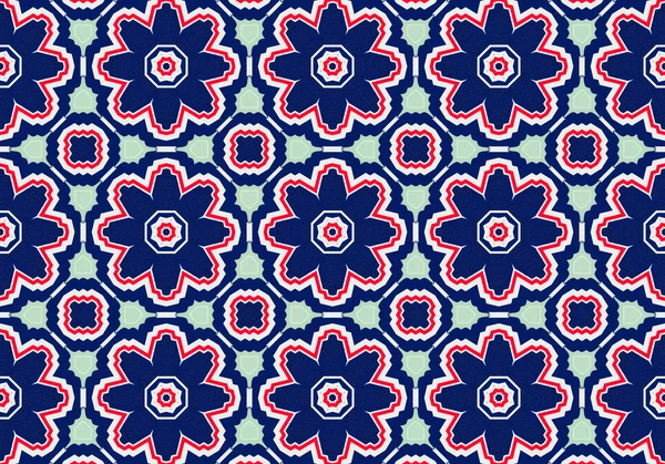 Ethnic pattern. Abstract kaleidoscope — Stock Photo, Image