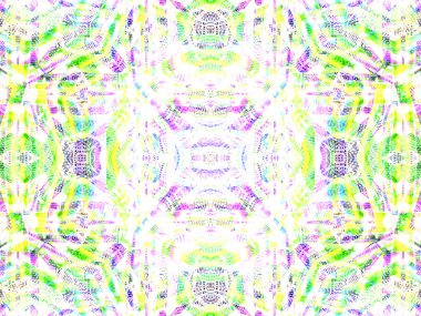 Etnik model. soyut kaleydoskop kumaş tasarımı.