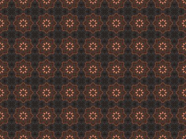 Etnik model. soyut kaleydoskop kumaş tasarımı.