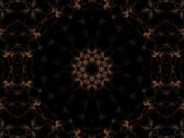 Etnik model. soyut kaleydoskop kumaş tasarımı.