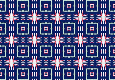 Etnik desen. Soyut kaleydoskop 