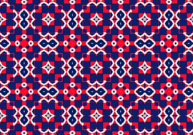 Etnik desen. Soyut kaleydoskop 