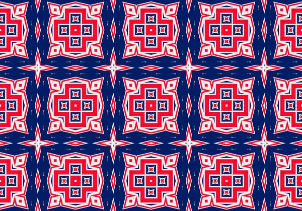 Ethnic pattern. Abstract kaleidoscope — Stock Photo, Image