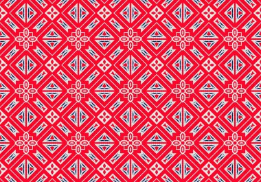 Etnik desen. Soyut kaleydoskop 